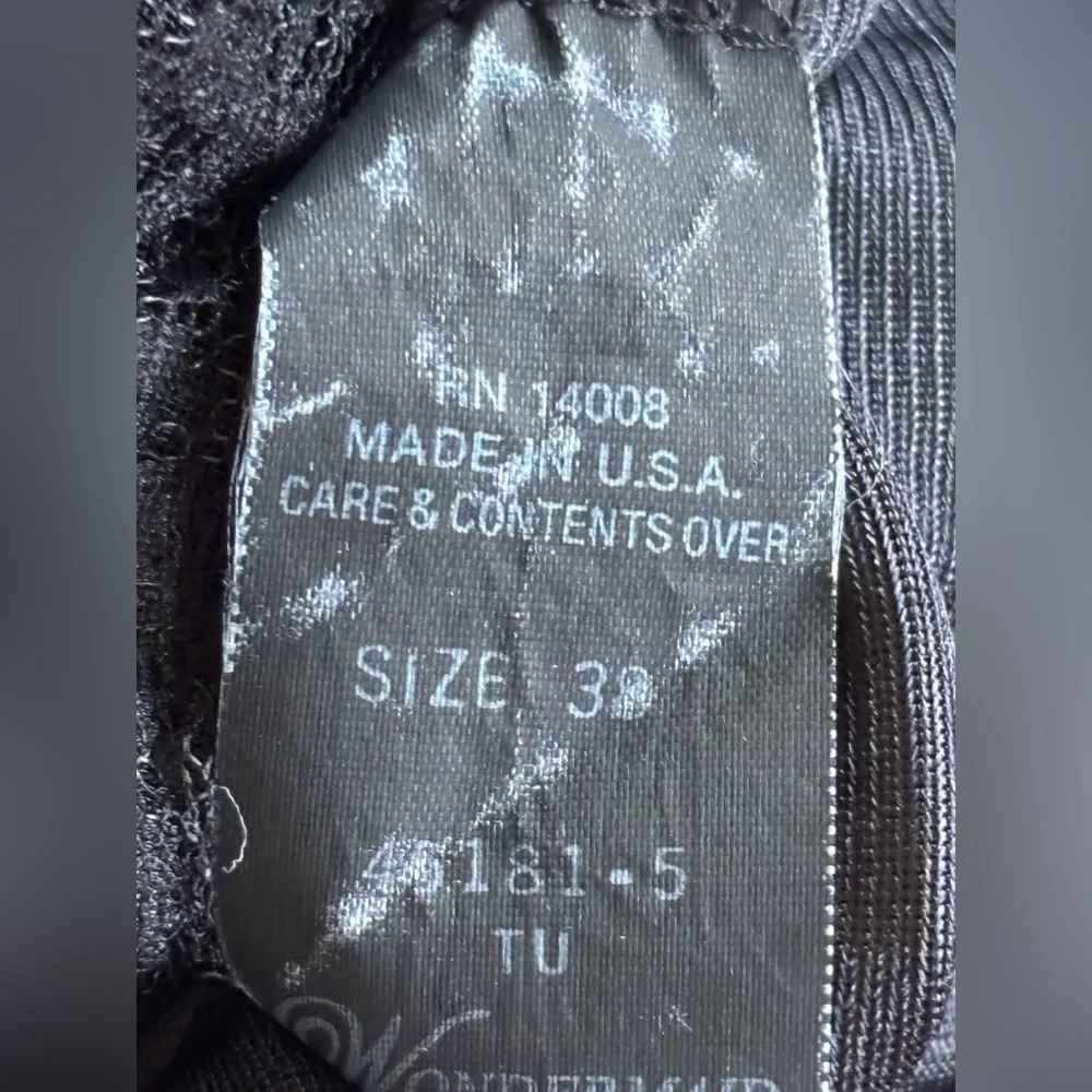 Vintage black lace slip midi dress feminine - Picture 6 of 6